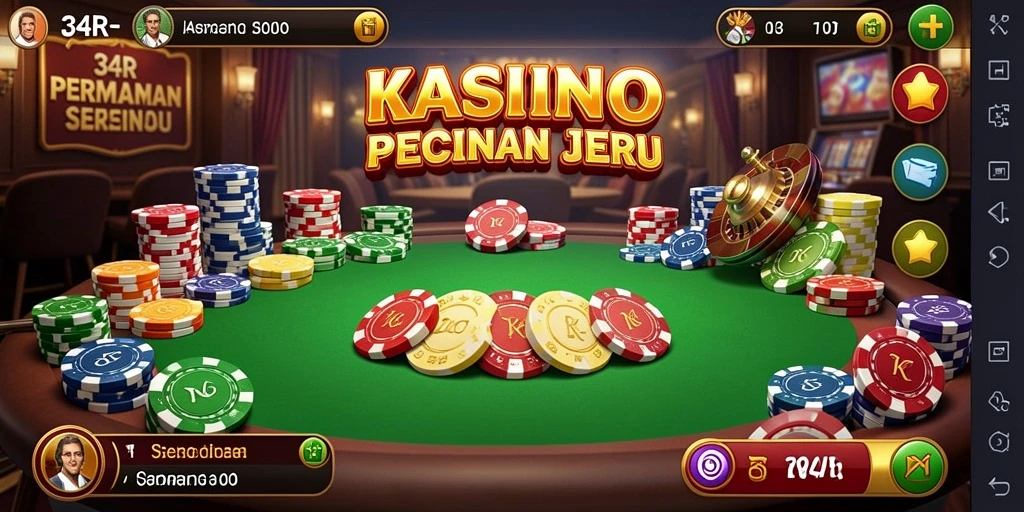 Gameplay Kasino yang menarik dan mendebarkan di 34R.