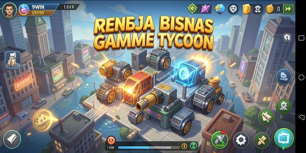Tampilan gameplay Tycoon yang seru dan menantang di 9WIN.