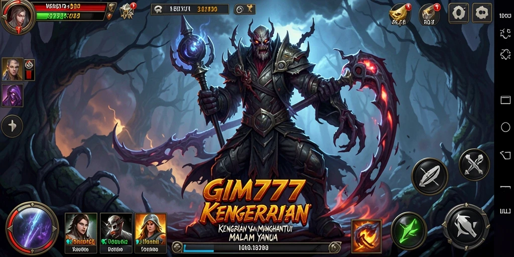 Gameplay menyeramkan di dalam suasana horor