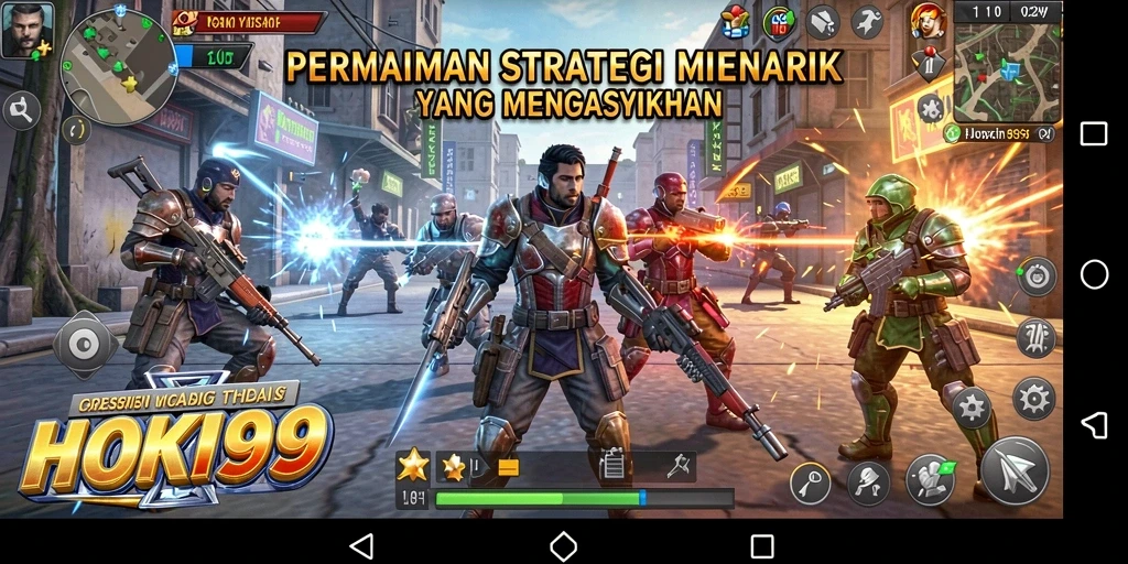 Tampilan menarik dari gameplay HOKI99 yang penuh strategi.