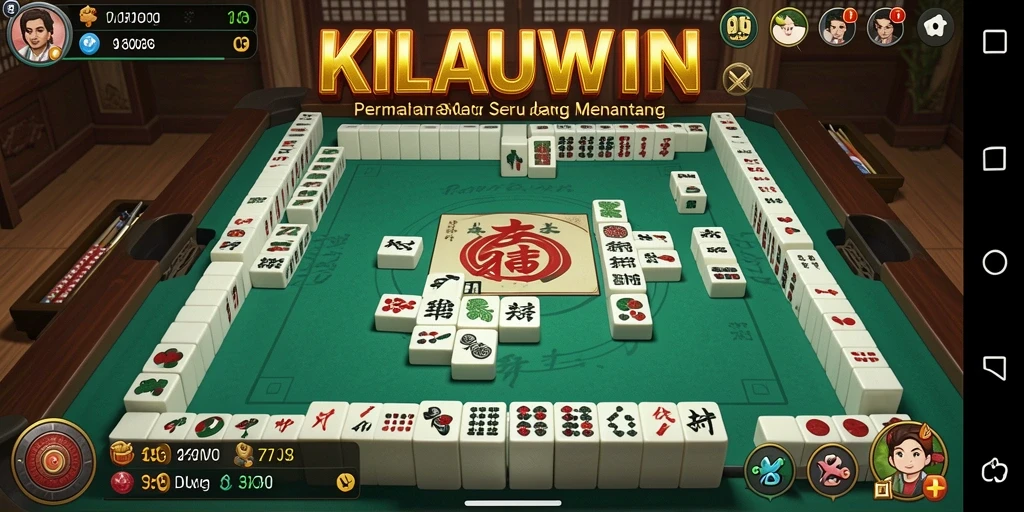 Tampilan gameplay KILAUWIN yang seru dan menantang di dunia Mahjong.