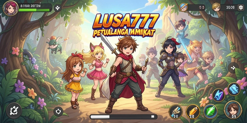 Tampilan gameplay LUSA777 yang menakjubkan dalam dunia Anime.