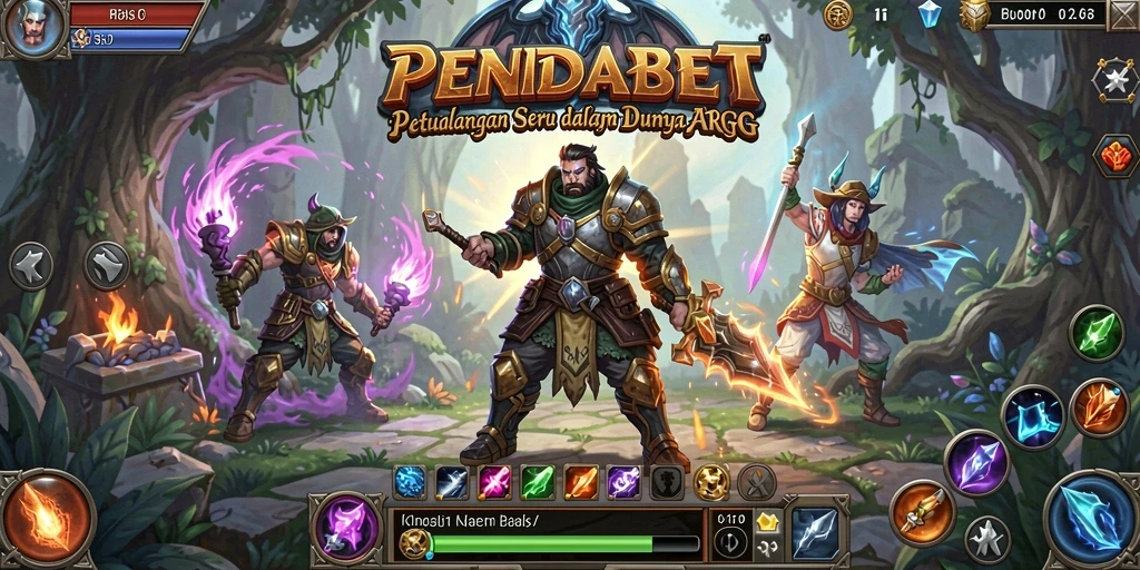 Gameplay seru dalam PENIDABET yang penuh aksi dan petualangan.