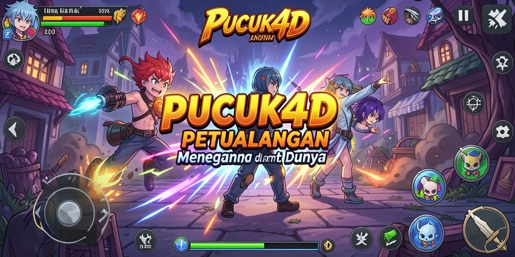 Tangkapan layar <strong>PUCUK4D</strong> menunjukkan pertarungan karakter yang dinamis dan menarik.