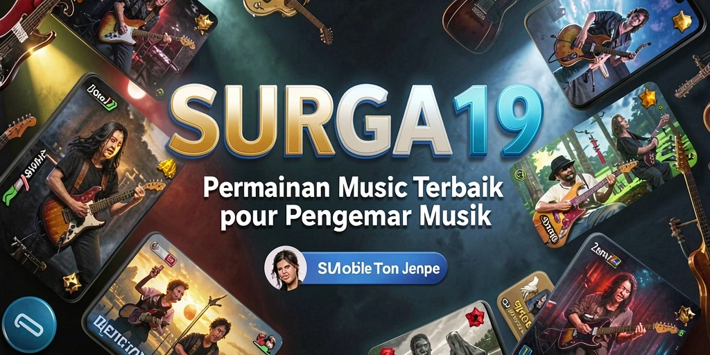 Tampilan gameplay SURGA19 menampilkan pengalaman bermain musik yang seru.
