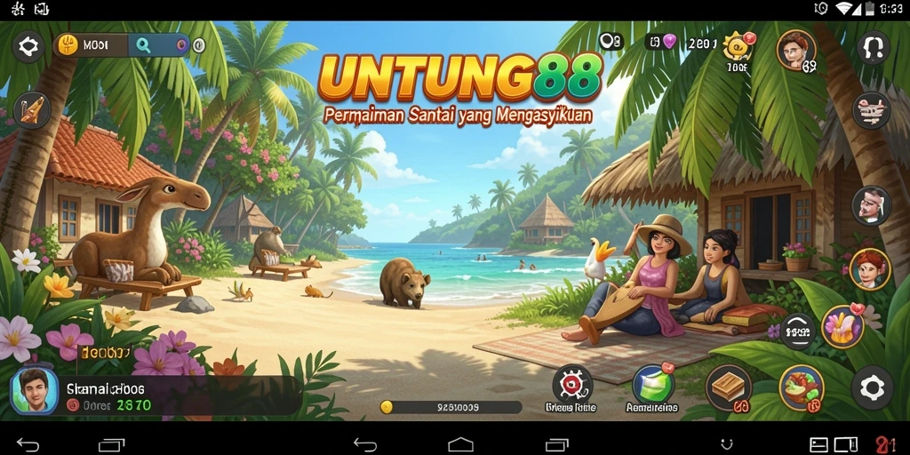 Screenshot UNTUNG88 menampilkan gameplay yang penuh warna dan menarik.