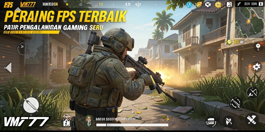 Tampilan gameplay seru dari <strong>VM777</strong> yang penuh aksi FPS.