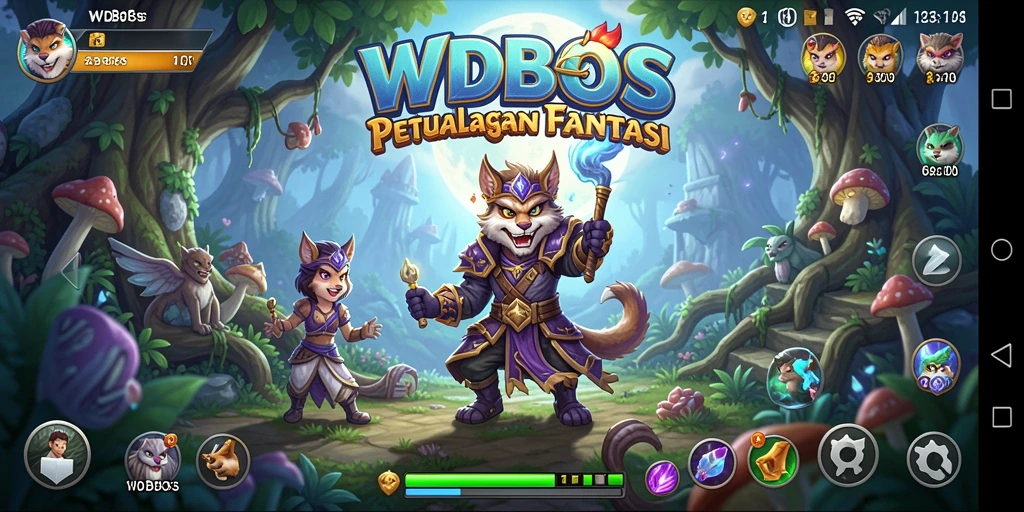 Tampilan gameplay WDBOS yang menarik dan menantang.